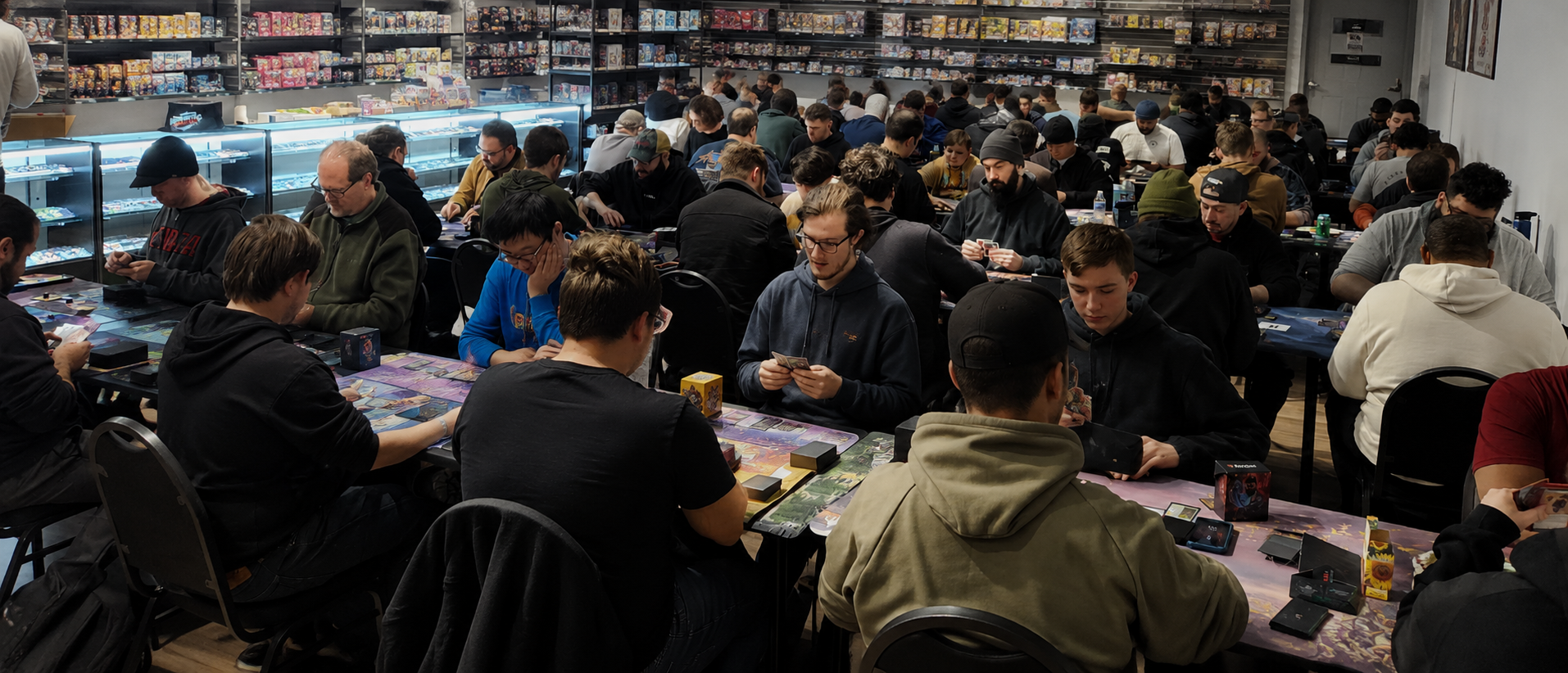 Live tournament at North Shore Trading Co.